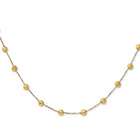 Allure Jewel & Gift 14k Murano Glass Bead & Chain Necklace