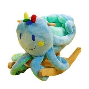    Ollie Octopus Plush Rocker with Sound by RockABye Toys & Games