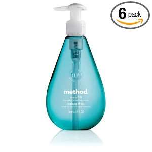  method Gel Hand Wash, Waterfall, 12 Ounce (Pack of 6 
