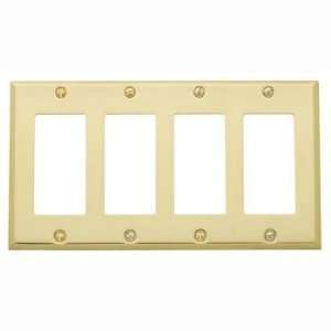  Baldwin Hardware Ground Fault Solid Brass Switch Plate 