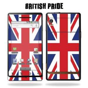 Motorola Droid Phone Protective Vinyl Skin Verizon   British Pride
