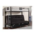 Furniture of america Clifton III Twin over Futon Base Bunk Bed Two 