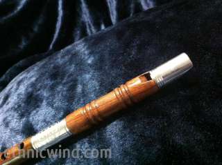 Rosewood High C Irish Tin Penny Whistle from ethnicwind hand made 