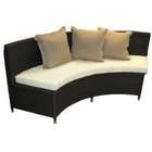   Quarter Round Sofa   Espresso   84.00H x 23.00W x 32.00D   PRO5 1