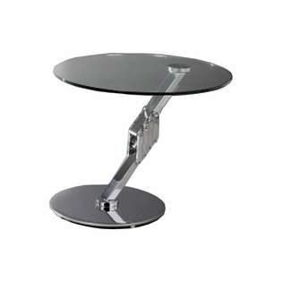 Chintaly Imports Round Motion Lamp Table 