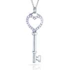Bling Jewelry NY Designer Inspired Sterling Silver Diamond CZ Heart 