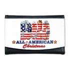   Inc Mini Wallet All American Christmas US Flag Stockings Presents