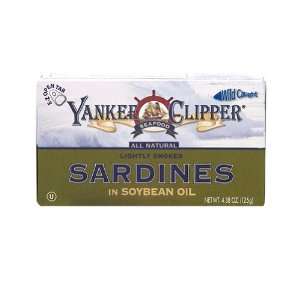  Yankee Clipper, Sardine In Sybean Oil, 4.38 OZ Health 