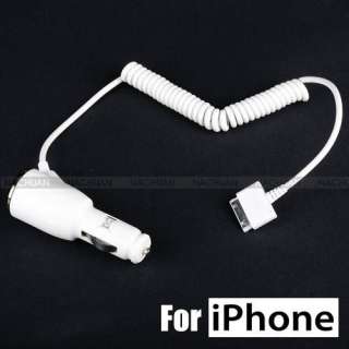 in 1 USB Sync Cable Adapter/Car Charger/EU Plug/Earphone For iPhone 