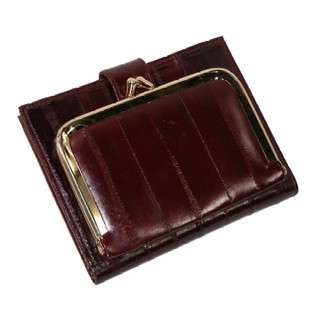 Eel Skin Credit Card Wallet  Masters Clothing Handbags & Accessories 