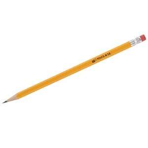  EXP, American Wood Pencils, #2 1/2 HB Firm Lead, Dozen 