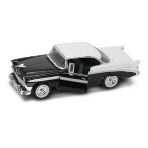  1956 Chevy Bel Air 1/18 Black Toys & Games