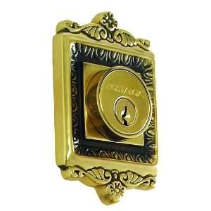   Warehouse 726012 Egg and Dart Polished Brass Keyed Entry Dea Home