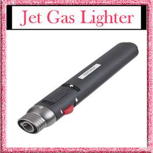   Protable Jet Pencil Torch Butane Gas Flame Lighter for Camping Cigar