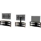 tv mount or component stand with wall mounted tv ideal for corner 