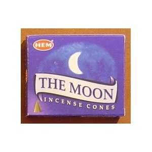   Moon   Case of 12 Boxes, 10 Cones Each   HEM Incense From India