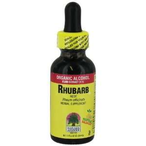   Answer Rhubarb Root Organic Alcohol 1 oz