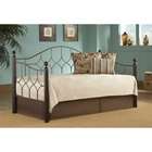 InSassy Shiloh Wood Post Daybed with Metal Accents in Maple/Matte 