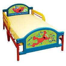 Sesame Street Toddler Bed   Idea Nuova   BabiesRUs