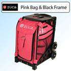 Zuca Hot Pink Insert Bag With Black Frame