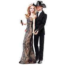   Tim McGraw and Faith Hill Barbie Doll Set   Mattel   