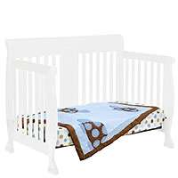 DaVinci Porter 4 in 1 Crib with Toddler Rail   White   DaVinci 