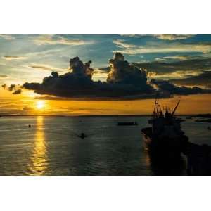  Sunset over Manaus,    Peel and Stick Wall Decal by 