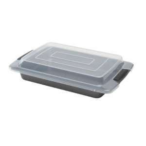  9 In. X 13 In. Non stick Cake Pan with Cover Everything 