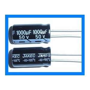 1000uF 50V 105C Radial Electrolytic Capacitor 13x26mm  