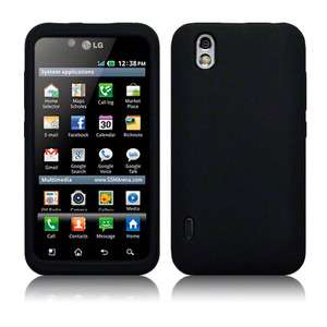 For LG Optimus Black P970 Marquee LS855 Gel Rubber Silicone Case Skin 