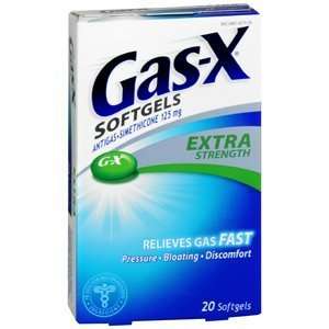  GAS X EXTRA STRENGTH SOFTGEL 20 EACH Health & Personal 