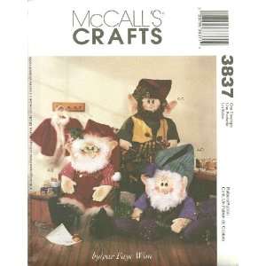   And Elves McCalls Crafts Sewing Pattern 3837 Arts, Crafts & Sewing