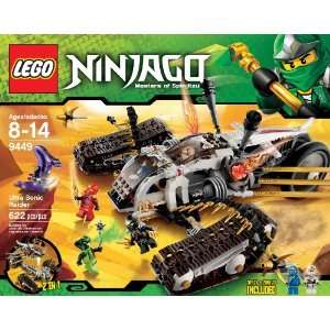  LEGO Ninjago Ultra Sonic Raider Set 9449 Dragon 6 Figures 