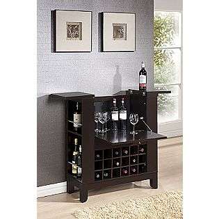   Cabinet  Baxton Studio For the Home Kitchen Storage Wine Racks