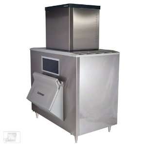   C1030MW 32ABH1300BB 1009 Lb Full Size Cube Ice Machine w/ Storage Bin