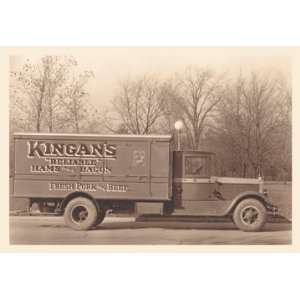  Kingans Meat Truck #5 18X27 Giclee Paper