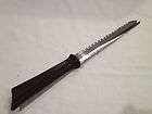   Sharp Carving/Bread Knife~Brown Handle~Must See This Knife~W@W~L@@K