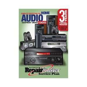 HOME AUDIO3YR DOP UNDER 300 3YR DOP UNDER 300 (Extended Service Plans 