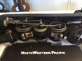 WEAVER NORTH WESTERN PACIFIC 4 6 2 LOCOMOTIVE & TENDER O SCALE USED 