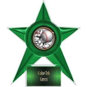  Baseball Stellar Ice 7 Trophy GREEN TROPHY/GREEN TEK PLATE 