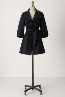 Anthropologie   Double Ruffle Trench  