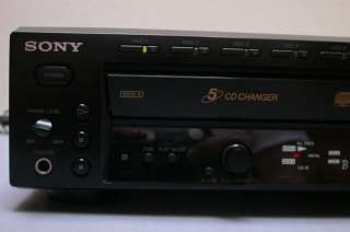 Sony RCD W500C Audio CD Recorder/Player TESTED & MINT  