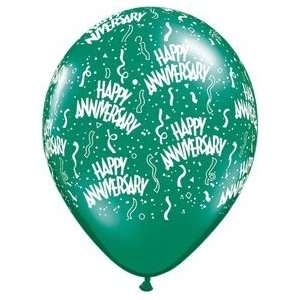 Mayflower Balloons 6070 11 Inch Inch Anniversary A Round Jewel Latex 