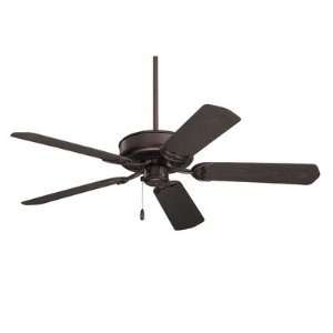  52 Wet Location Ceiling Fan in Oil Rubbed Bronze with All 