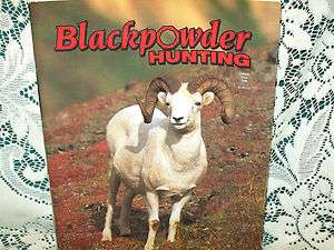 BLACKPOWDER HUNTING 6/98~DALL SHEEP~FORSYTH BARREL~REMINGTON 700 