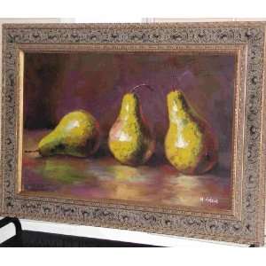  Three Yellow Pears 