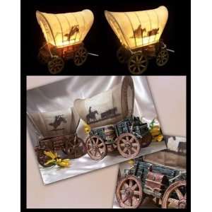 Covered Wagon Nightlight Set of 2