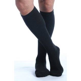  Allegro Mens Cotton Blend Support Socks, 20 25mmHg 