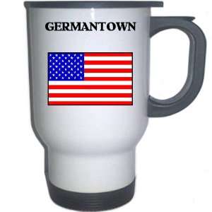   Germantown, Maryland (MD) White Stainless Steel Mug 