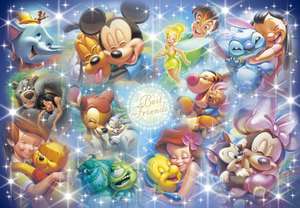 Japan Jigsaw Puzzle Tenyo Disney Best Friends 2000 545  
